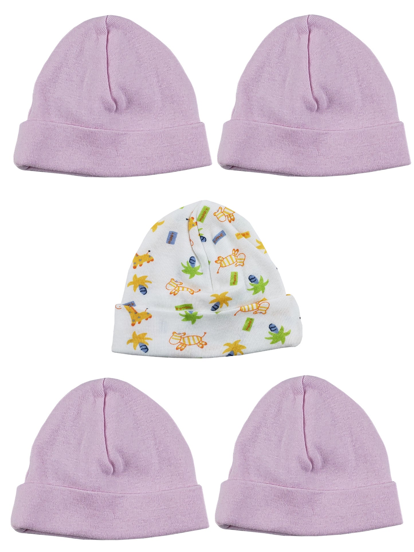 Girls Baby Cap (Pack of 5) LS_CAPS_GIRLS