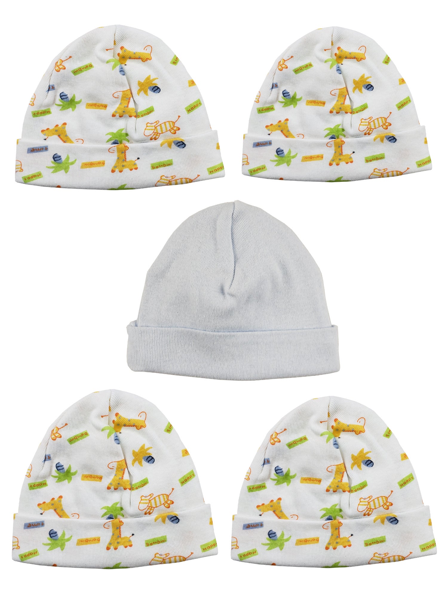 Boys Baby Cap (Pack of 5) LS_CAPS_BOYS