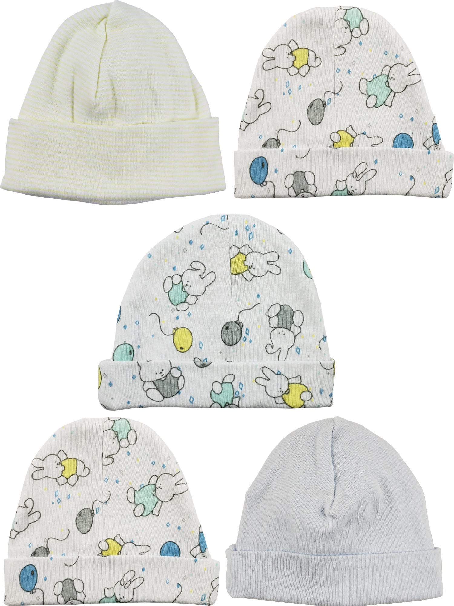 Boys Baby Cap (Pack of 5) LS_CAPS_BOYS