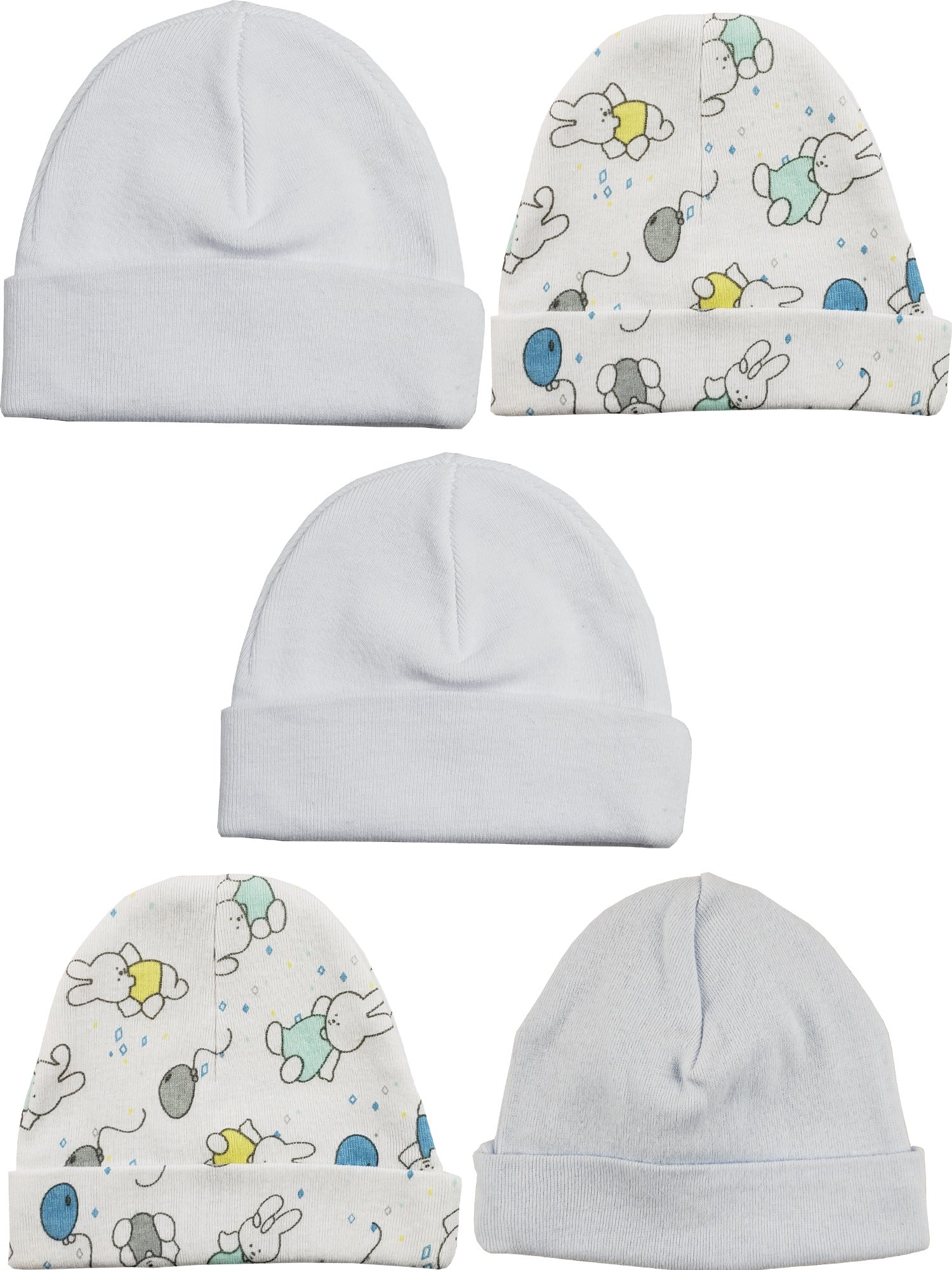 Boys Baby Cap (Pack of 5) LS_CAPS_BOYS