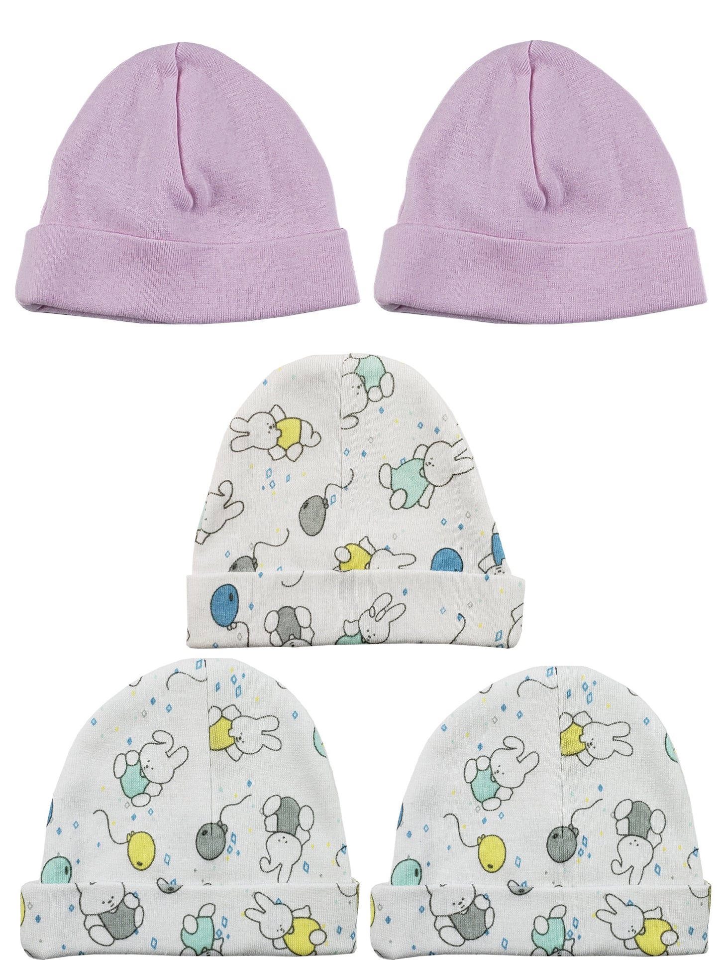 Girls Baby Cap (Pack of 5) LS_CAPS_GIRLS