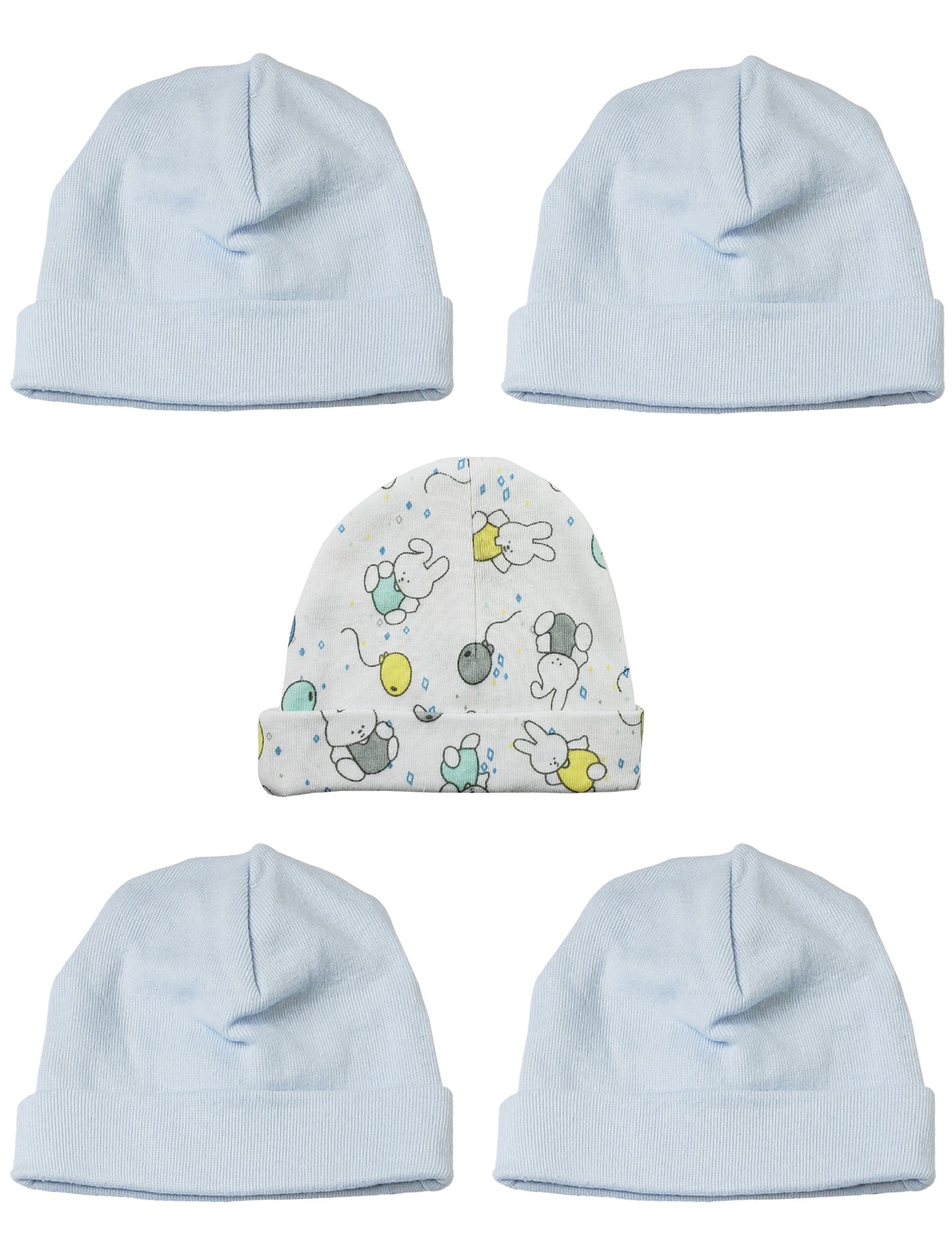 Boys Baby Caps (Pack of 5) LS_CAPS_BOYS