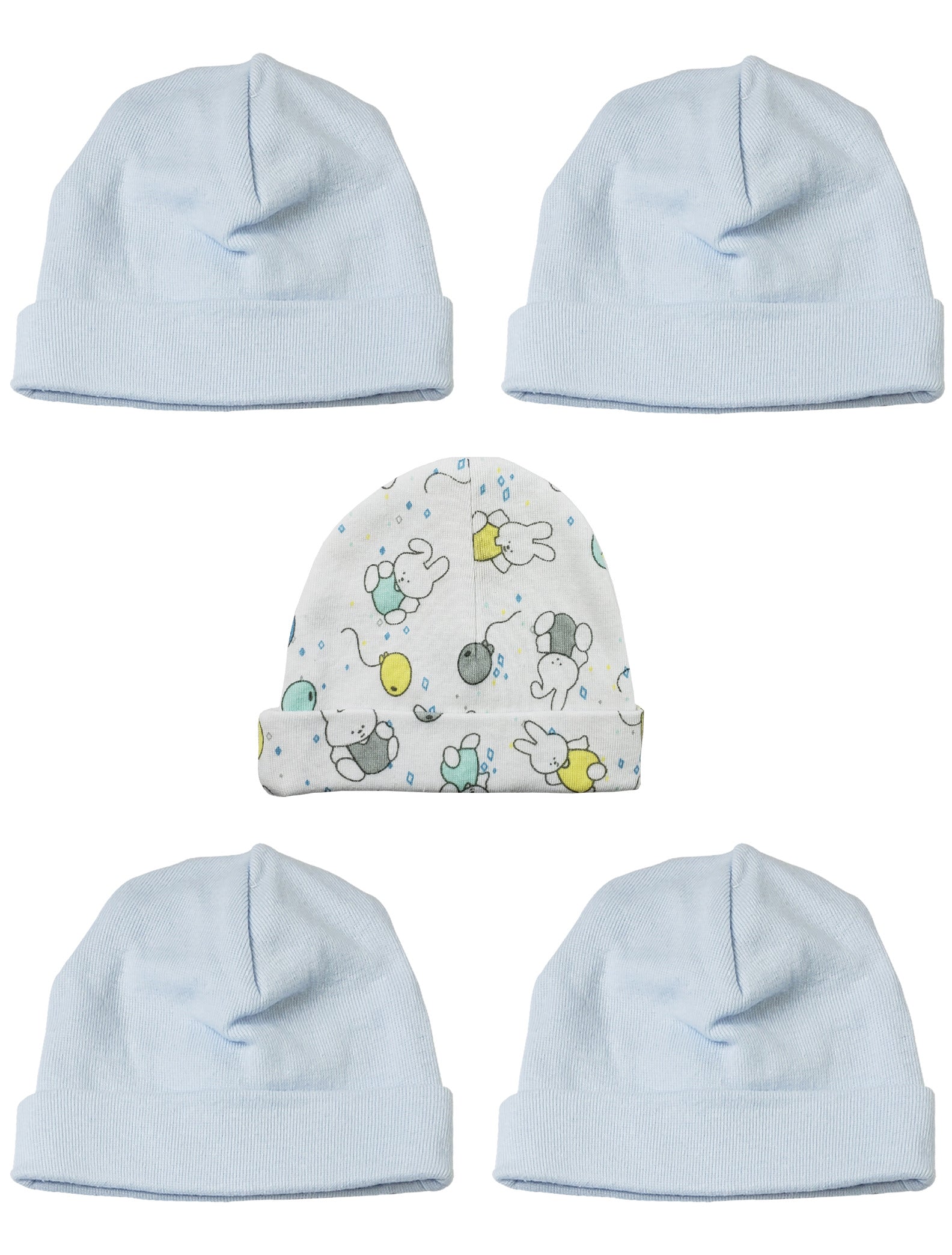 Boys Baby Caps (Pack of 5) LS_CAPS_BOYS