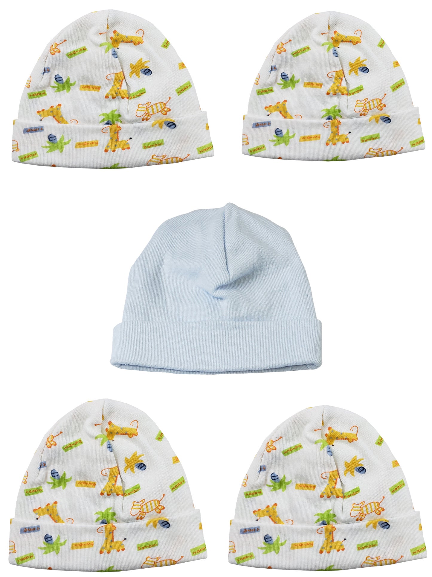 Boys Baby Caps (Pack of 5) LS_CAPS_BOYS