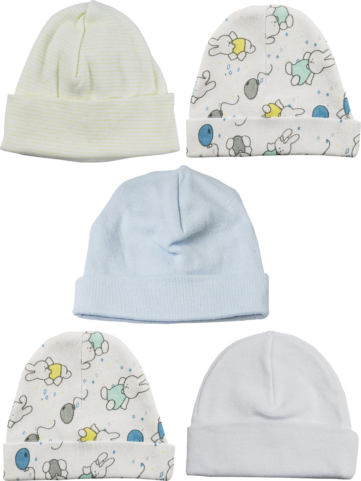 Boys Baby Caps (Pack of 5) LS_CAPS_BOYS