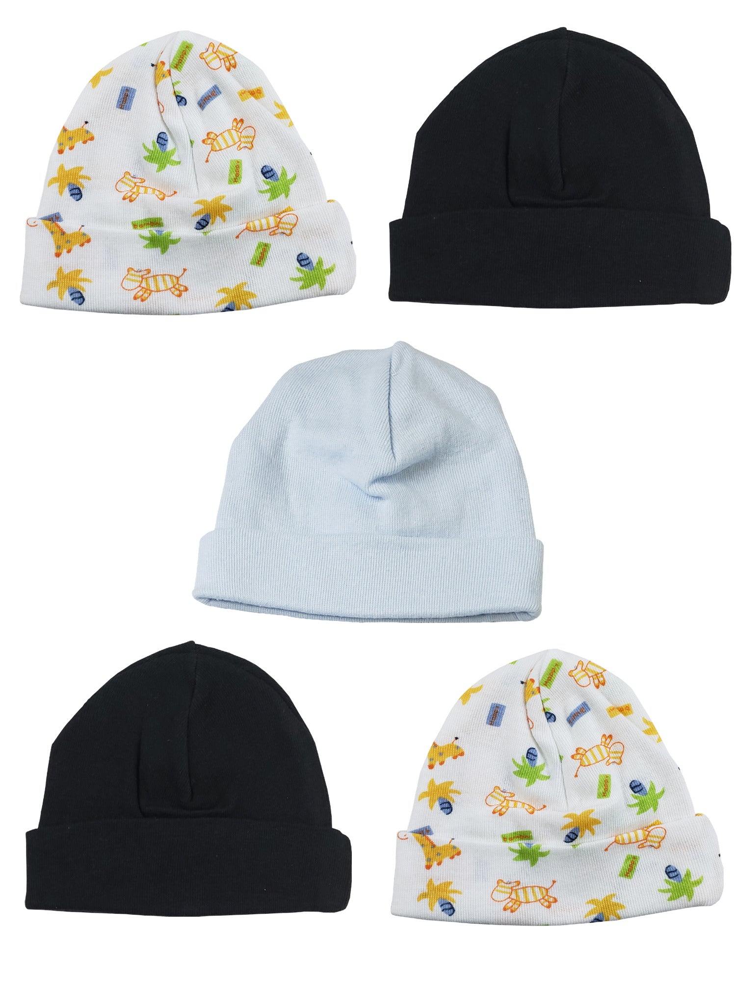 Boys Baby Caps (Pack of 5) LS_CAPS_BOYS