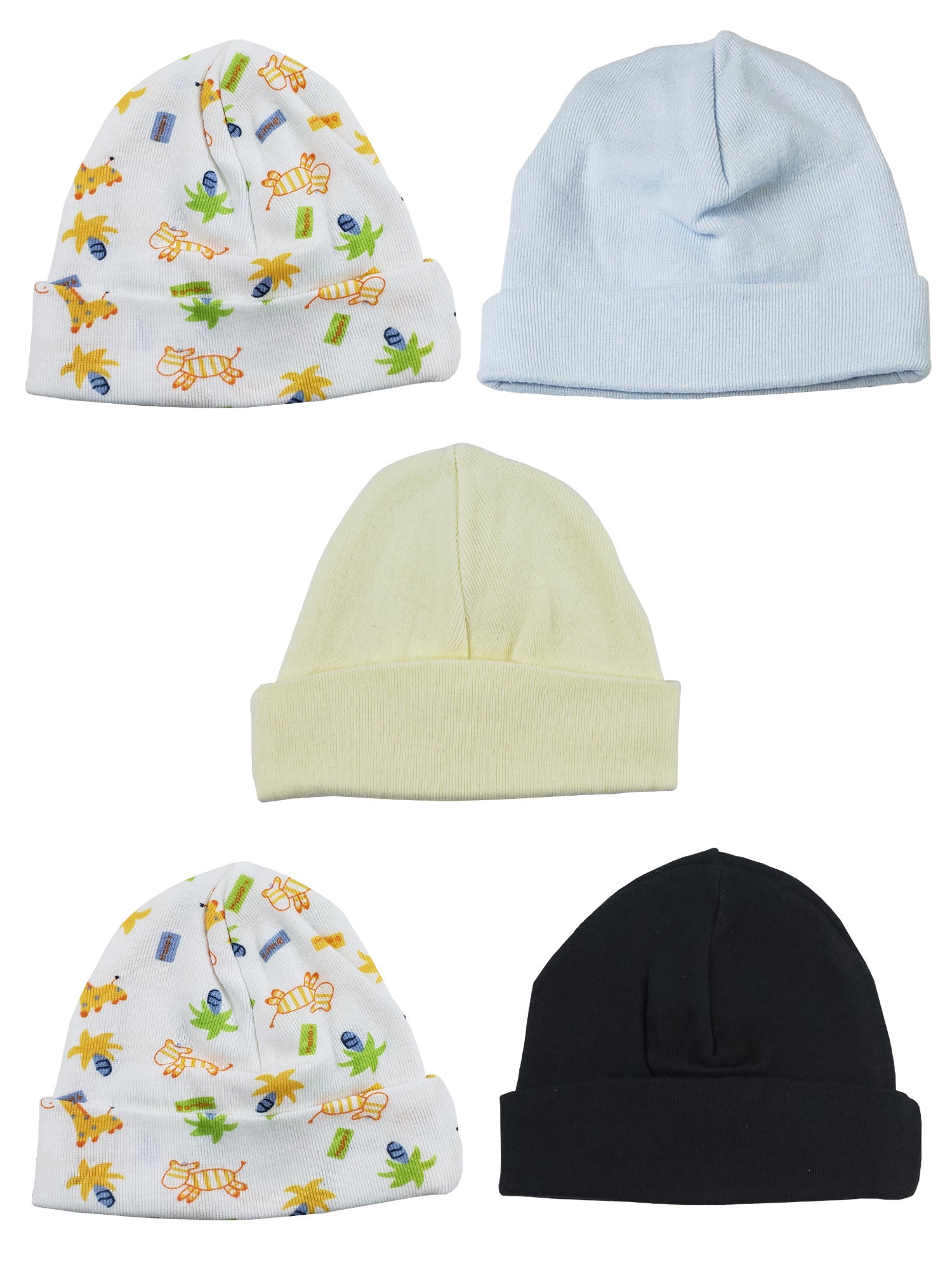 Boys Baby Caps (Pack of 5) LS_CAPS_BOYS