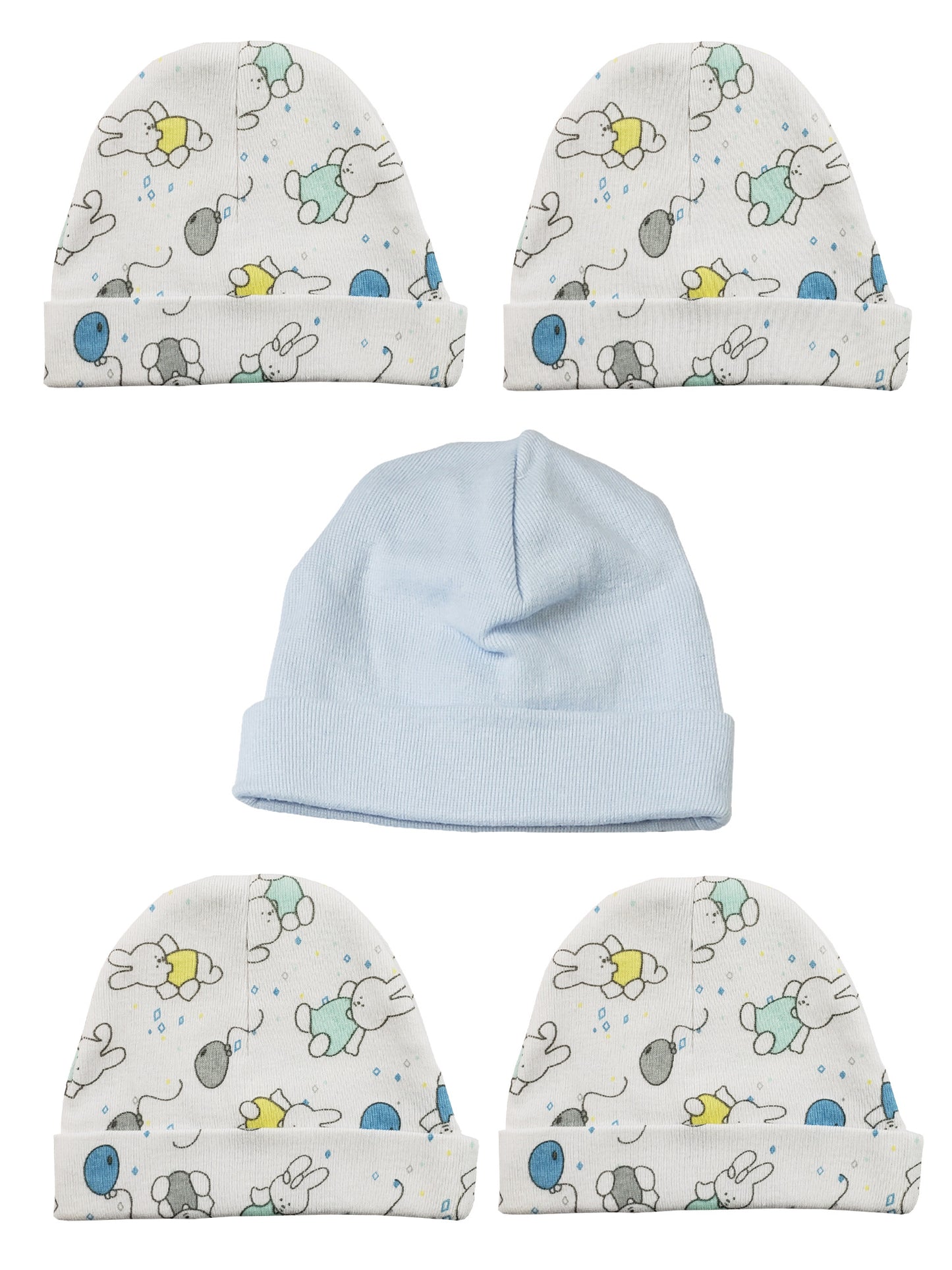 Boys Baby Caps (Pack of 5) LS_CAPS_BOYS