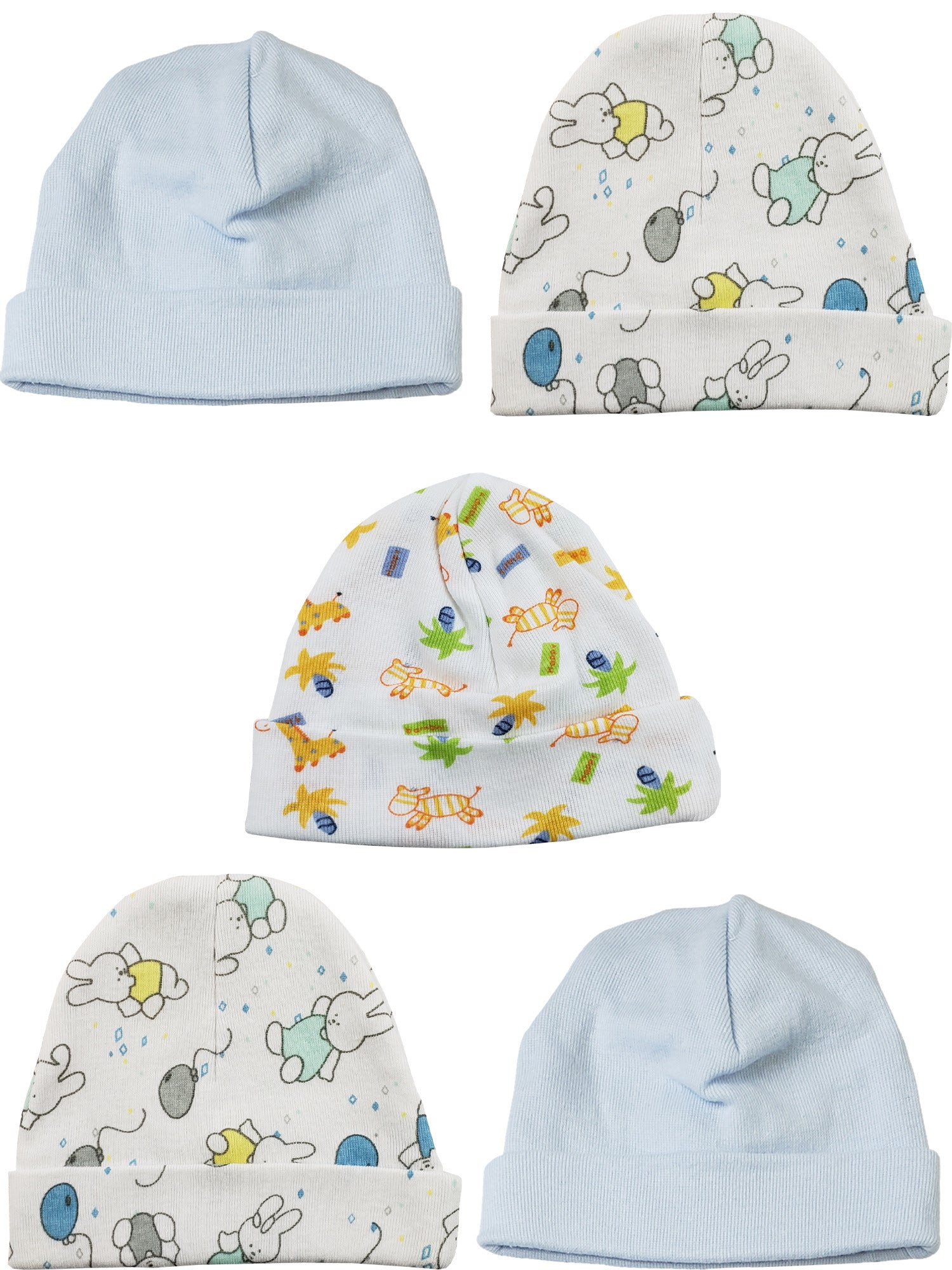 Boys Baby Caps (Pack of 5) LS_CAPS_BOYS