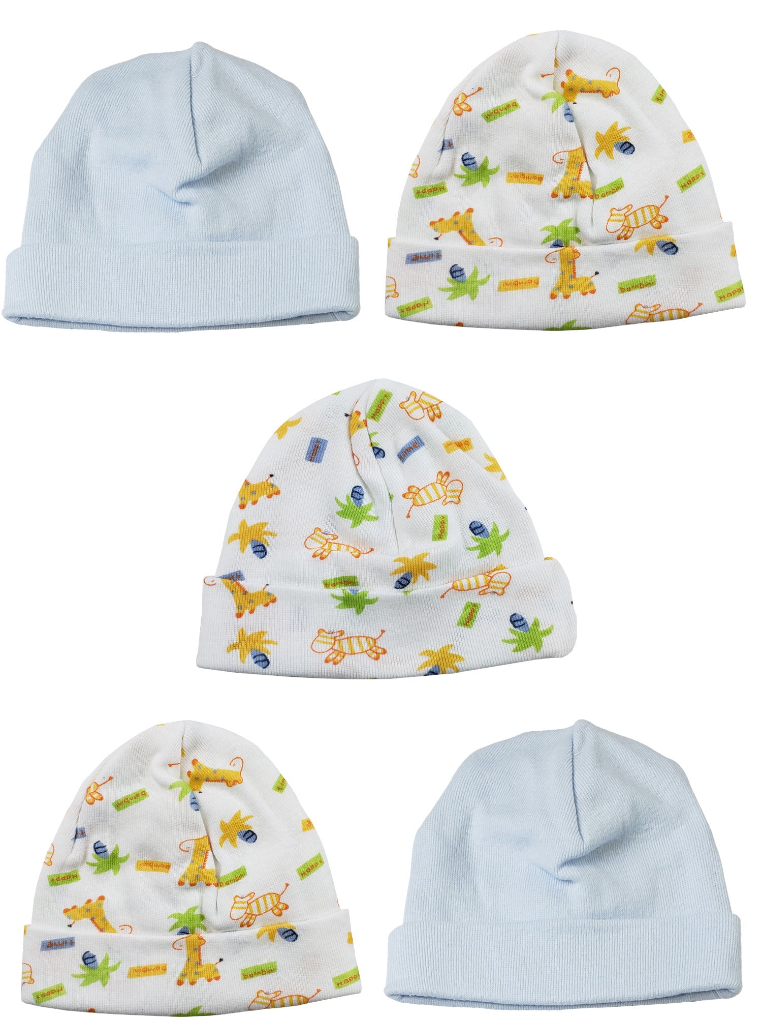 Boys Baby Caps (Pack of 5) LS_CAPS_BOYS