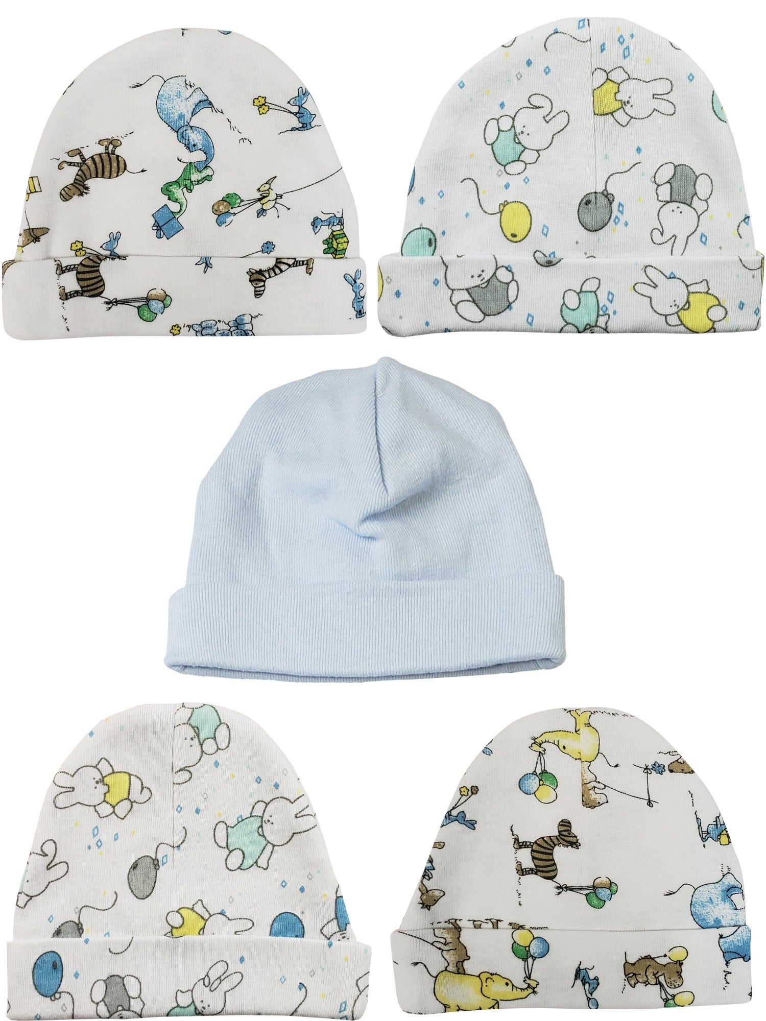 Boys Baby Caps (Pack of 5) LS_CAPS_BOYS