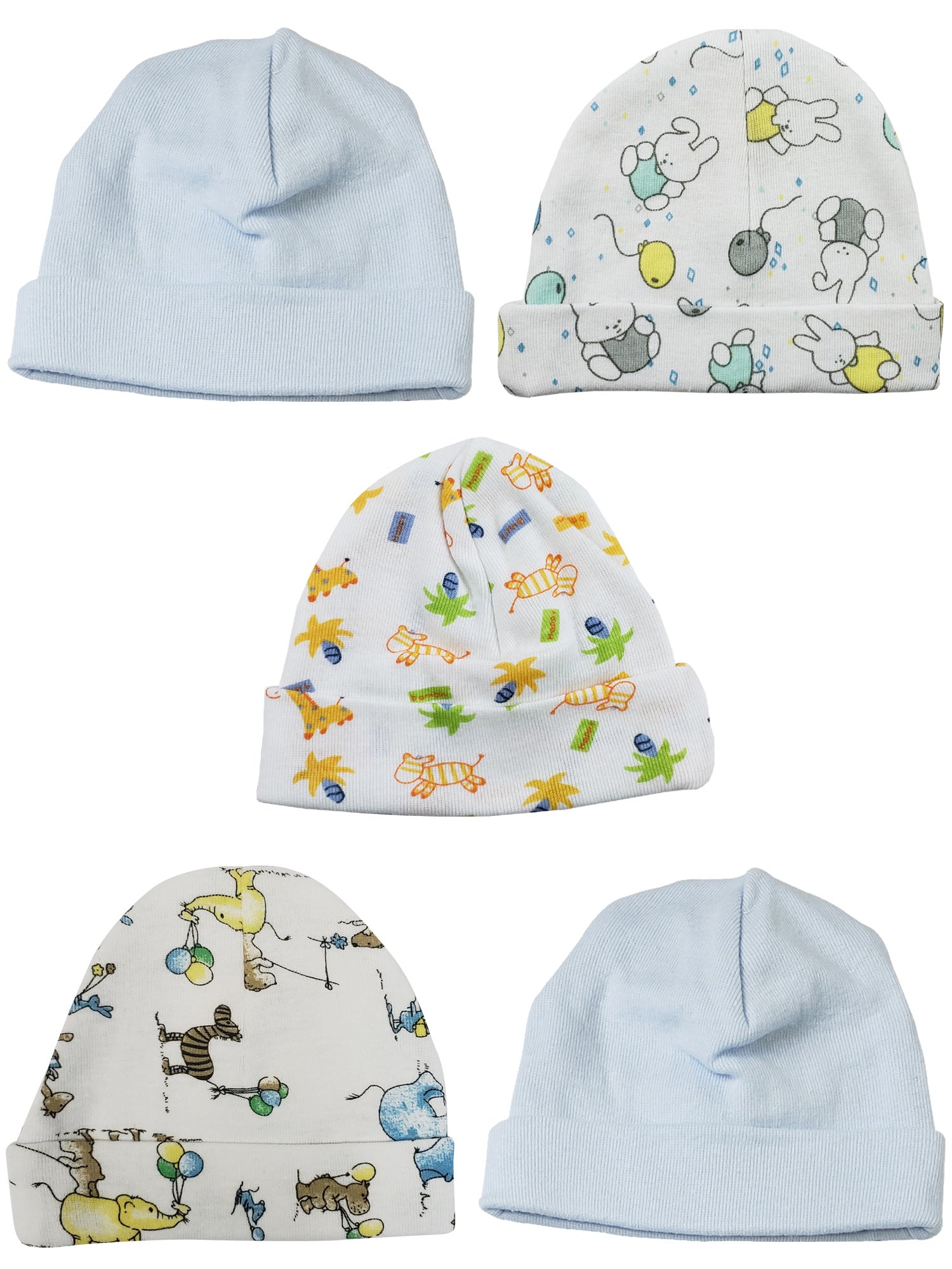 Boys Baby Caps (Pack of 5) LS_CAPS_BOYS