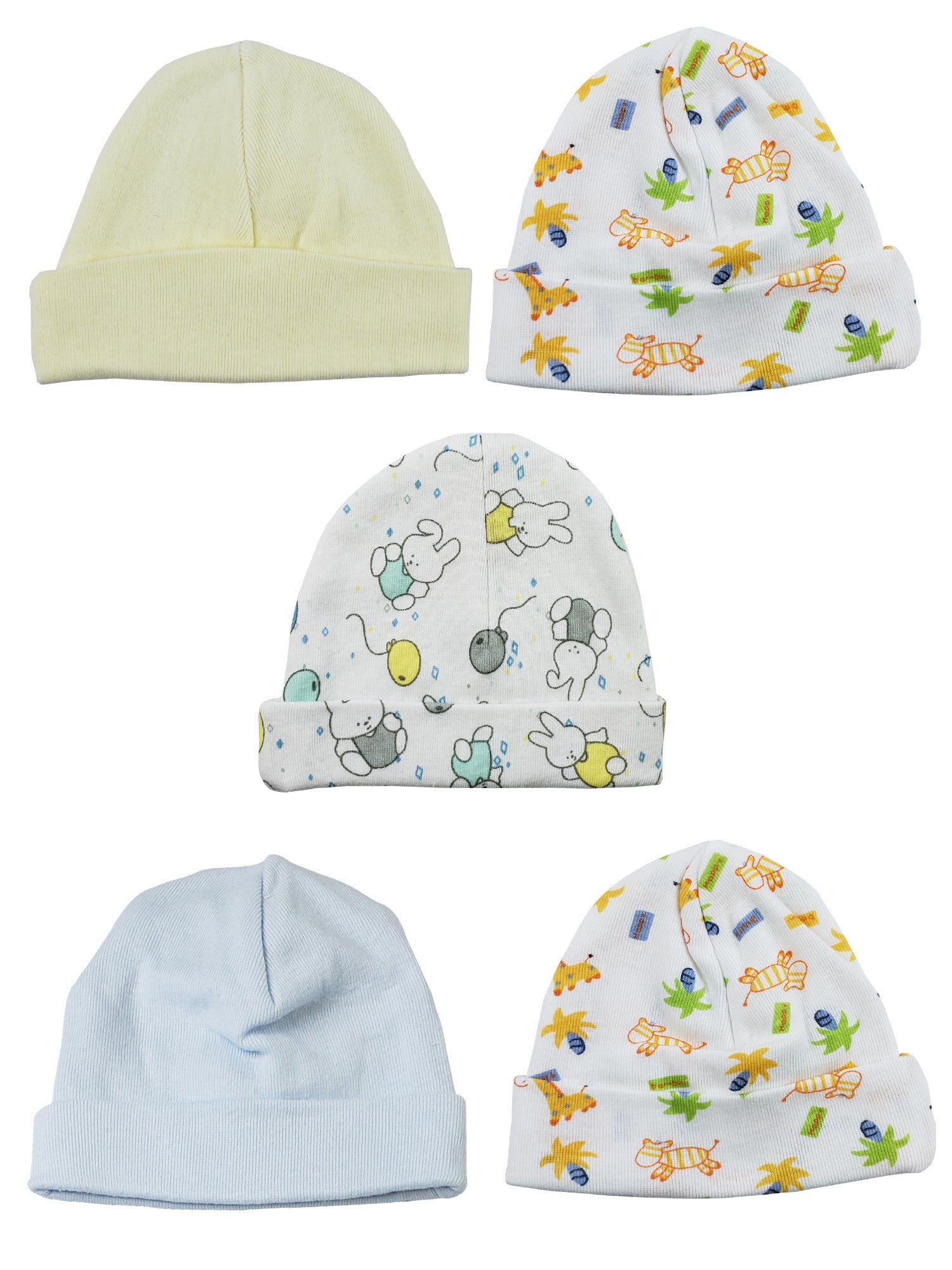 Boys Baby Caps (Pack of 5) LS_CAPS_BOYS