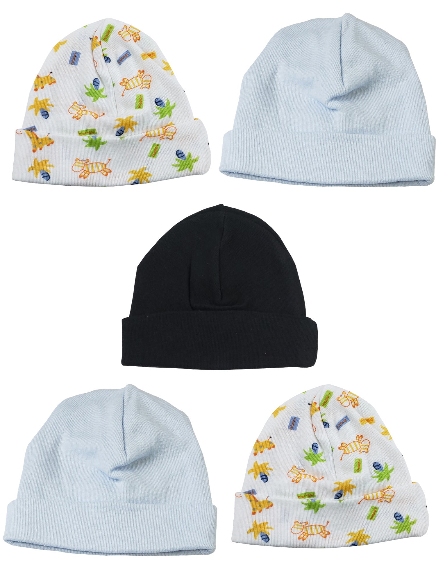 Boys Baby Caps (Pack of 5) LS_CAPS_BOYS