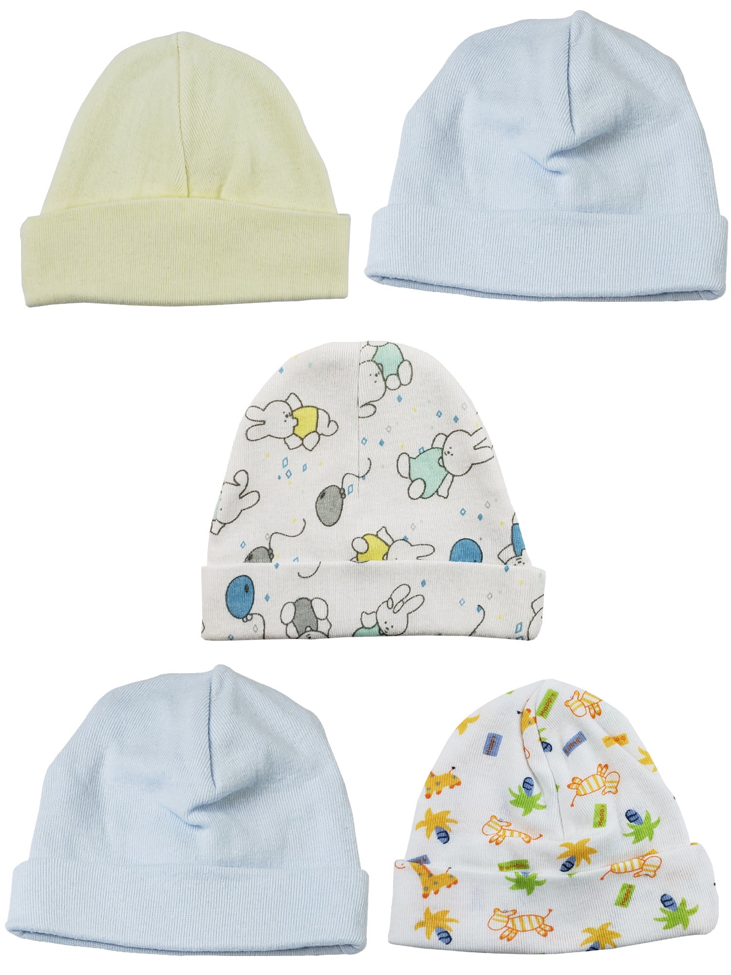 Boys Baby Caps (Pack of 5) LS_CAPS_BOYS