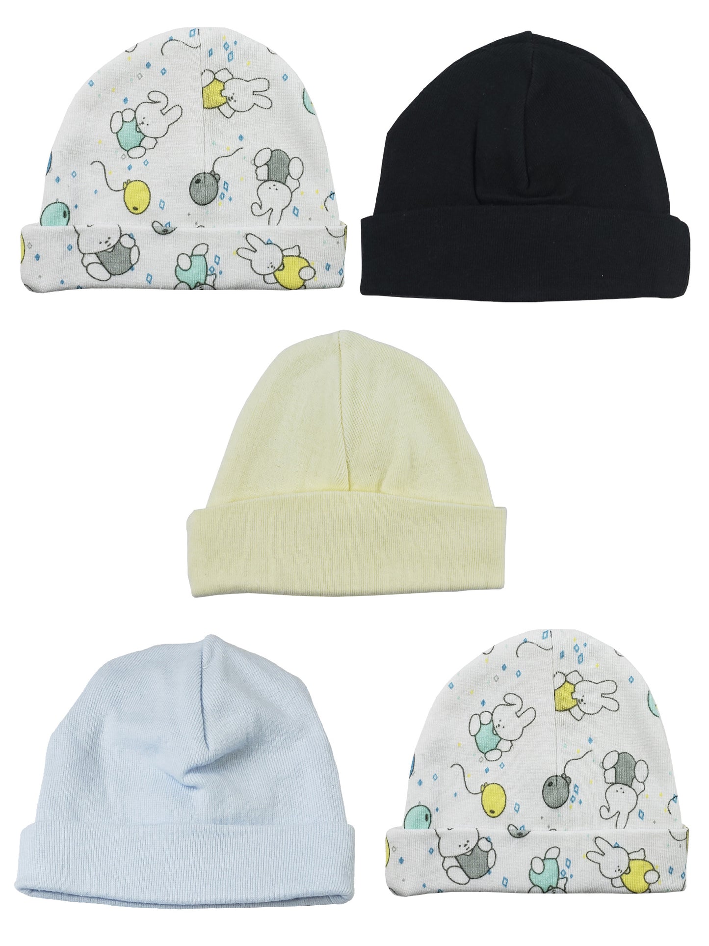 Boys Baby Caps (Pack of 5) LS_CAPS_BOYS