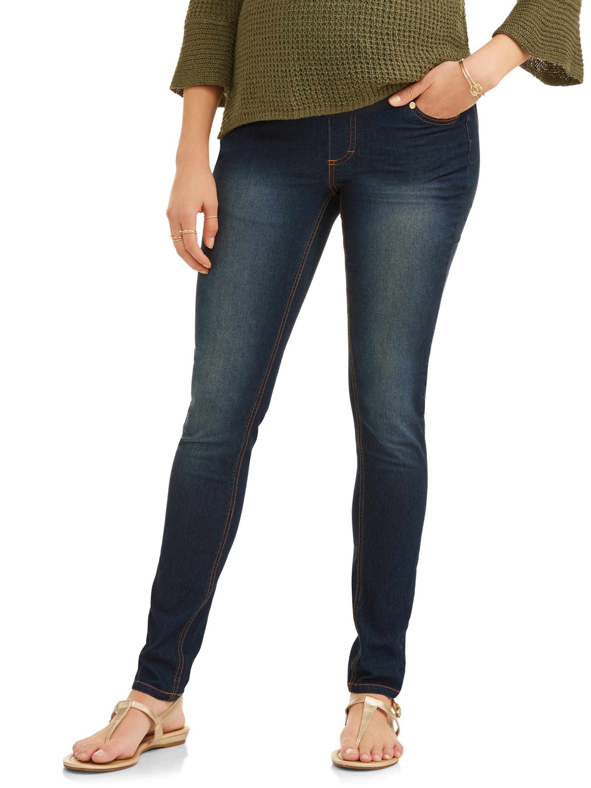 Maternity Women'S Skinny Jeans with Demi or Full Panel (Women'S & Women'S Plus)