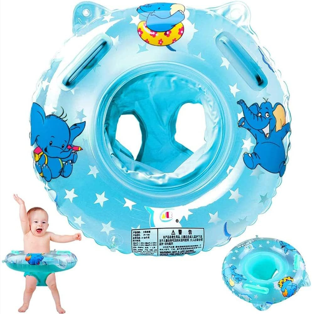 Baby Swimming Float, Inflatable Swimming Ring with Float Seat for 6 Months-6 Years Children