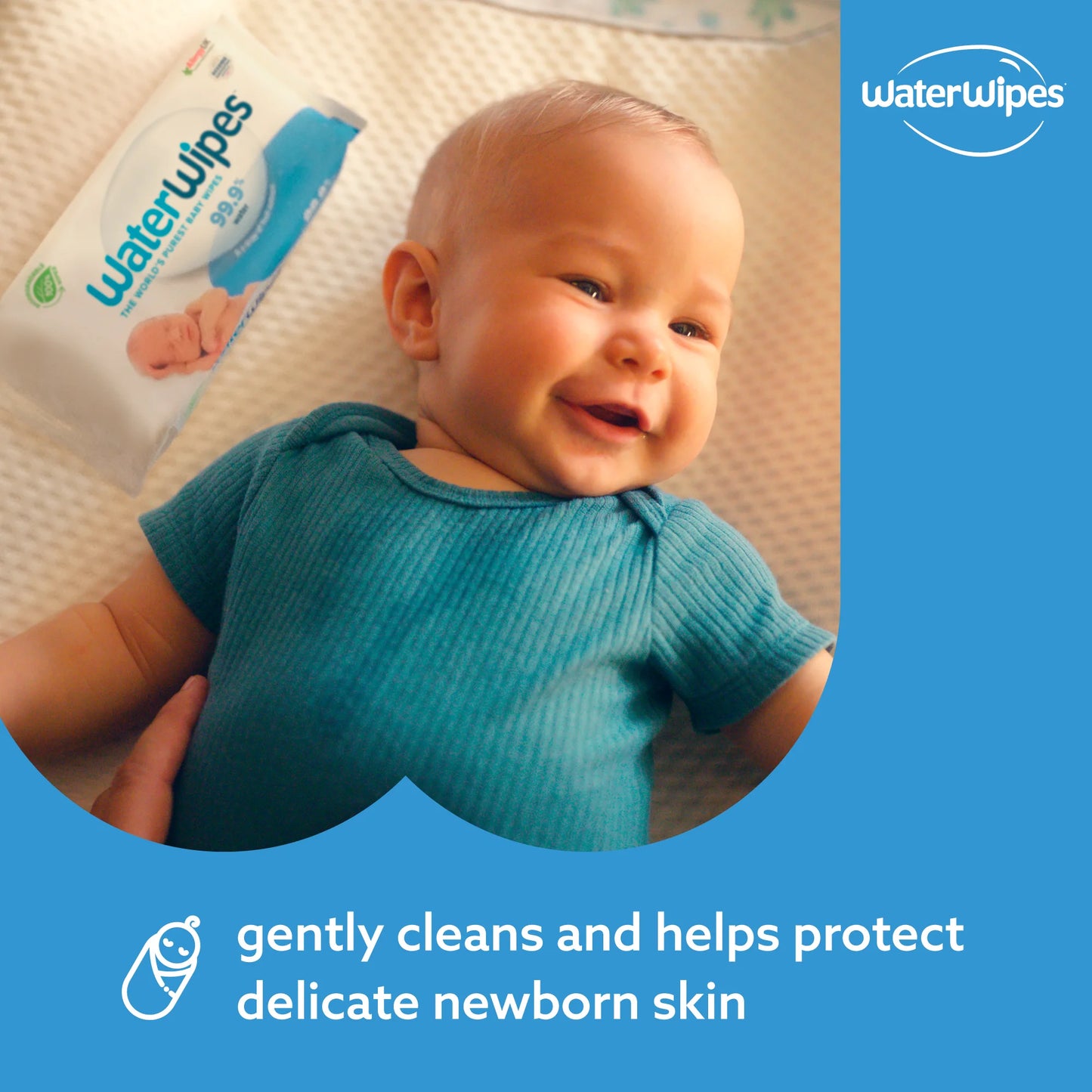 Original 99.9% Water Based Baby Wipes, Unscented, 4 Resealable Packs (240 Wipes) (Select for More Options)