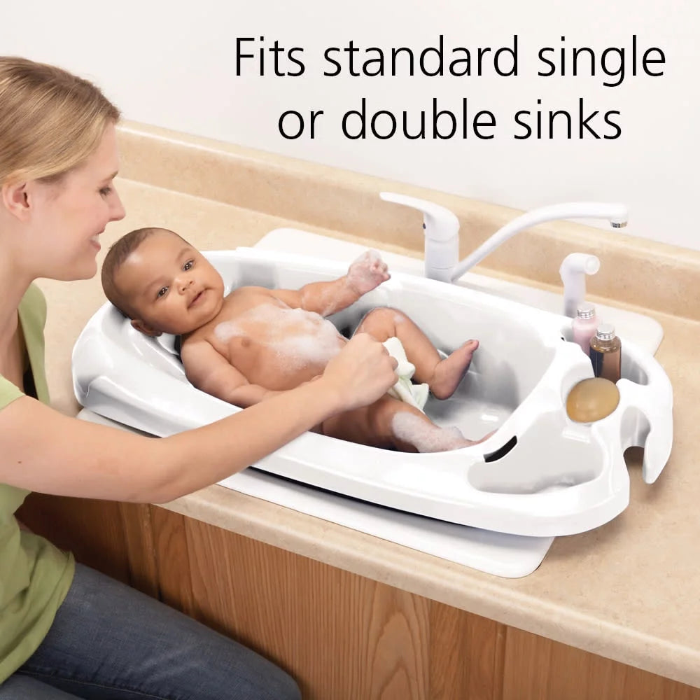 Newborn to Toddler Bathtub, White