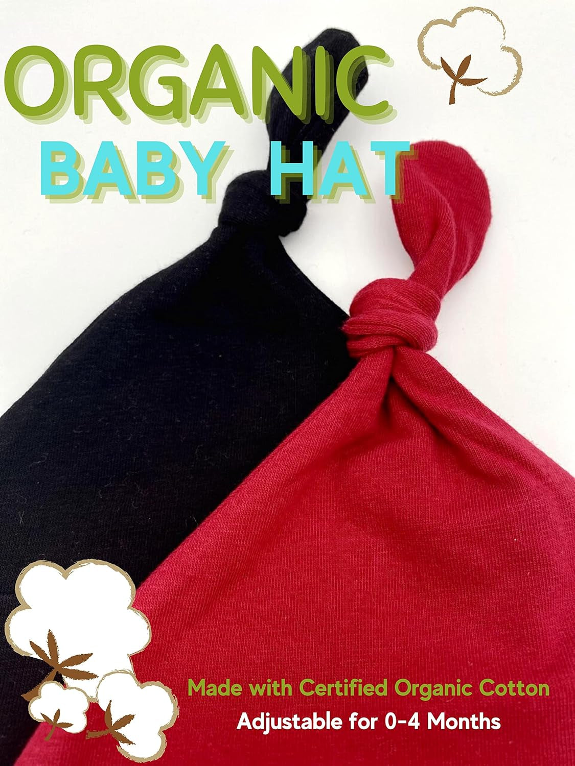 Organic Baby Hat for Boys/Girls/Newborns/Infant Hospital Hat