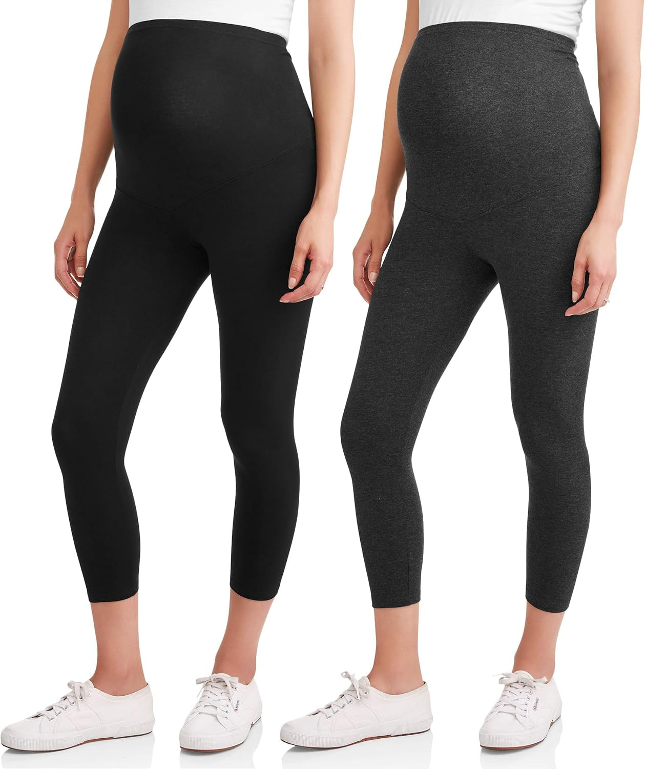 Maternity over the Belly Capri Crop Support Leggings