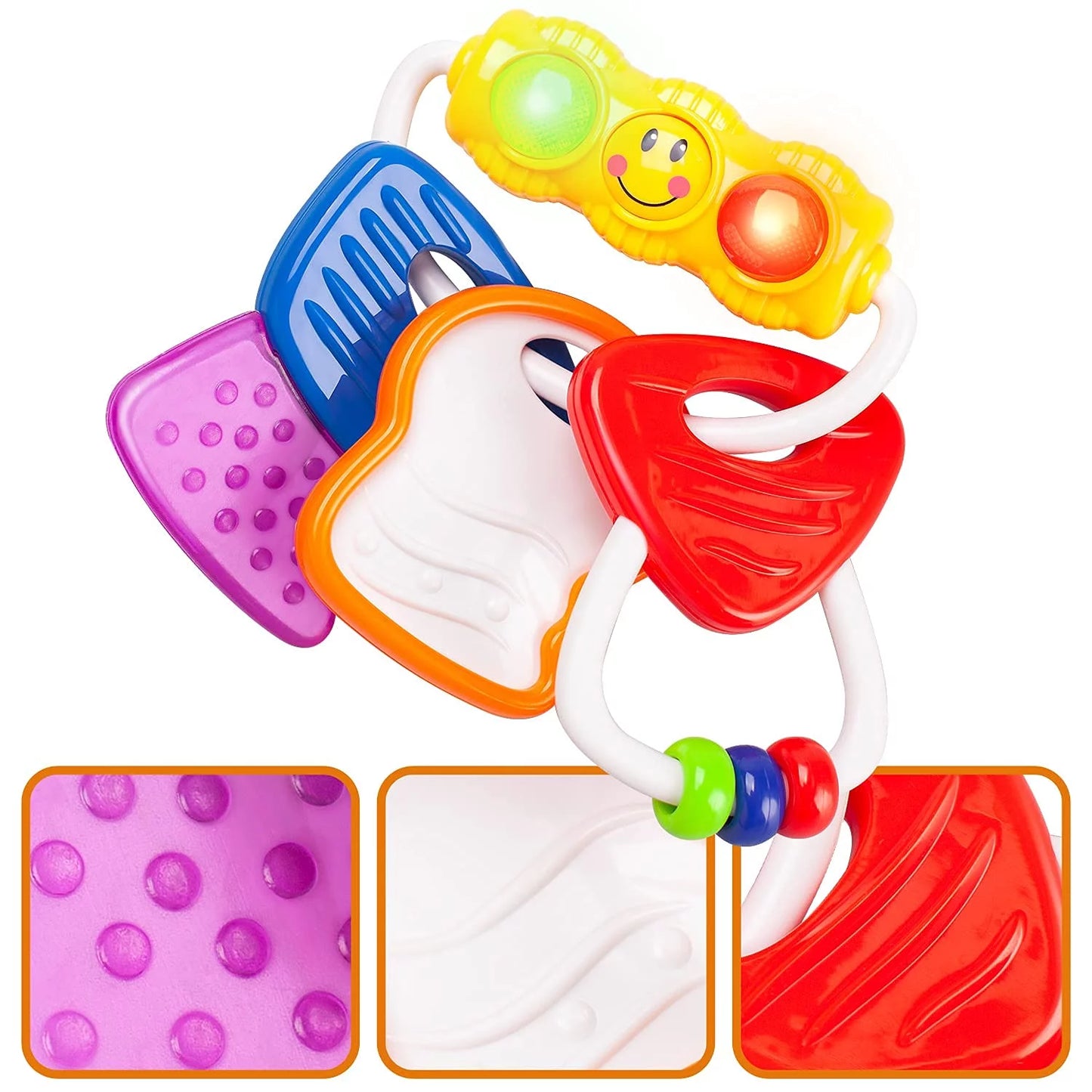 Baby Toys 0-6 Months Infant Toys 6-12 Months with Sound & Light, Boy Girl Gifts Baby Toys for 0-12 Months