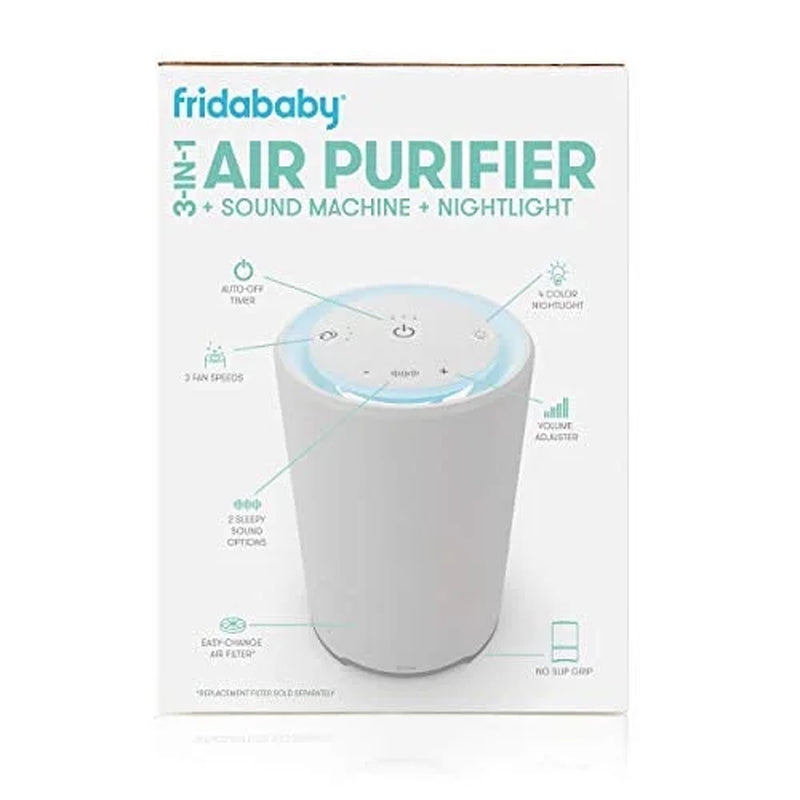 Air Purifier, Sound Machine, and Night Light, HEPA Air Purifier for Allergies, 150 Sq Ft