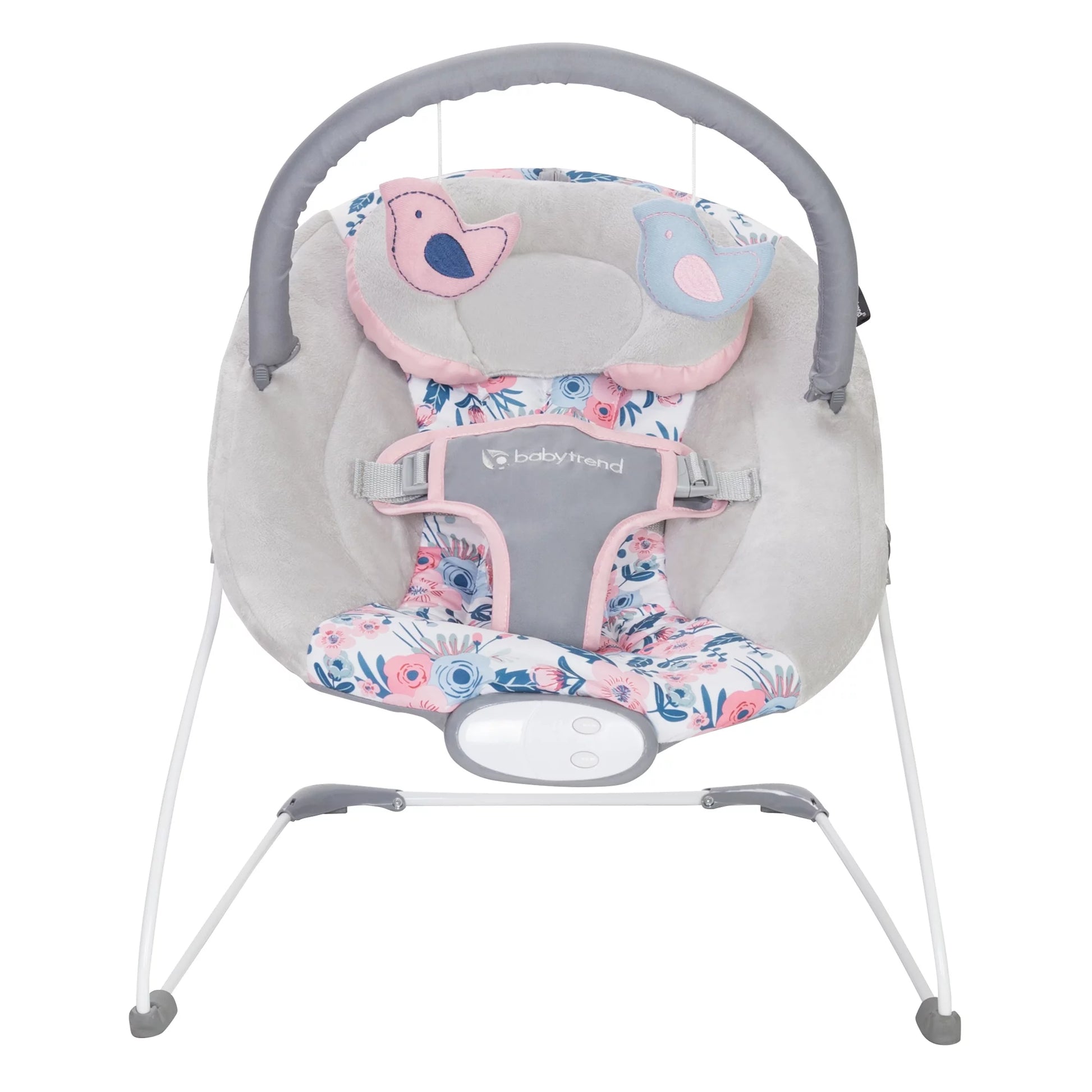 Smart Steps by  Infant EZ Bouncer with Calming Vibration- Bluebell Birds