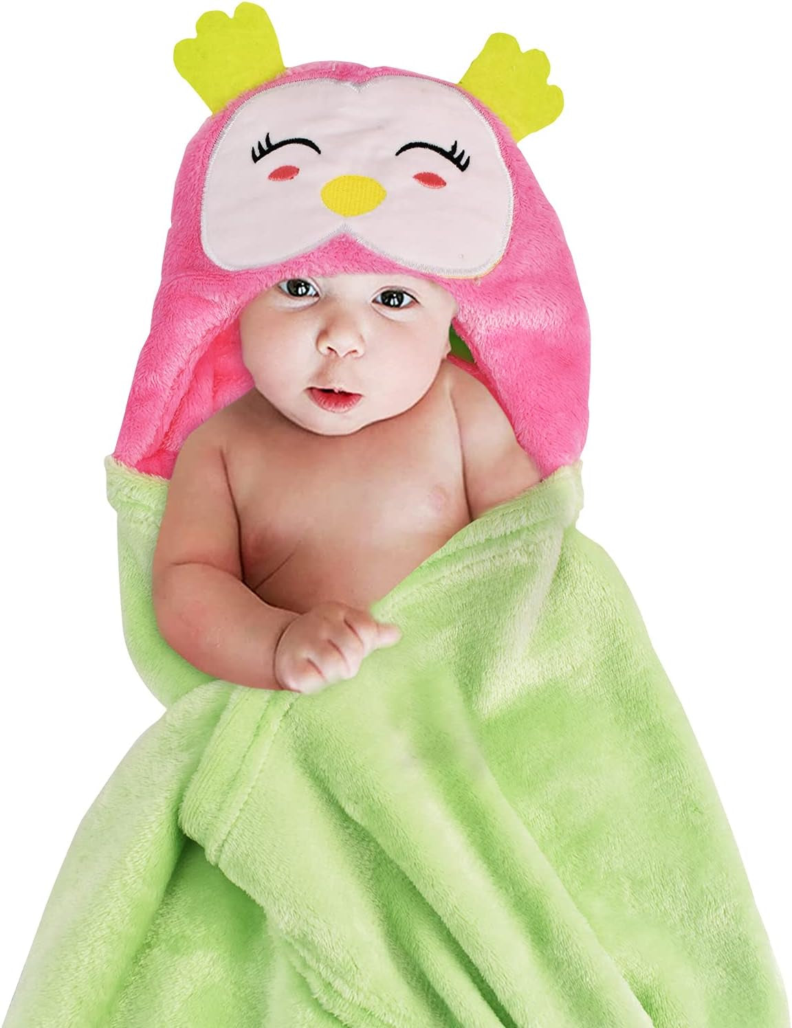 3 Pack Hooded Baby Bath Towel Set for Newborns Infants Hooded Towels Ultra Absorbent Soft Perfect Gifts for Boys Girls