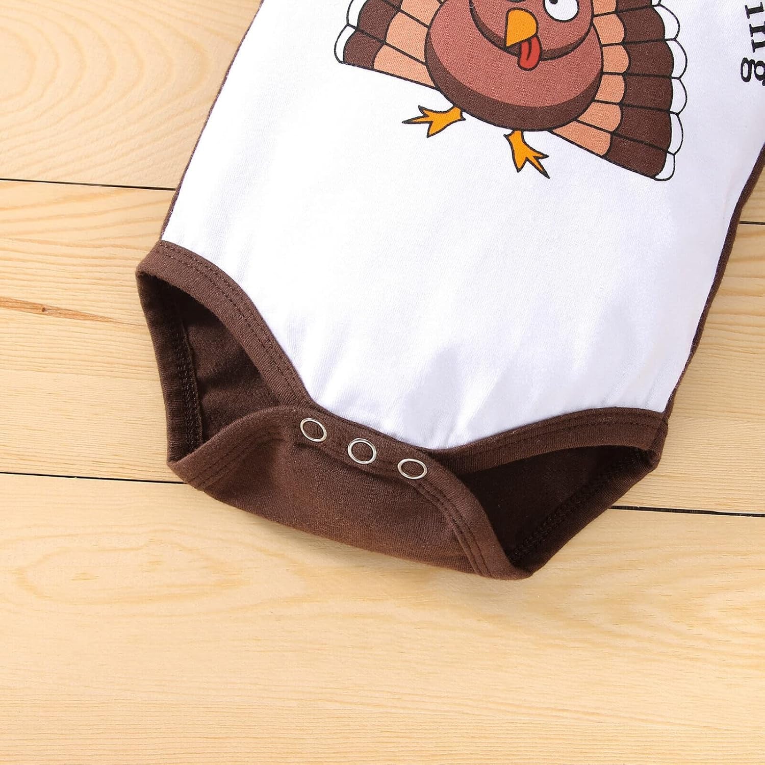 Newborn Infant Baby Boy Girl Thanksgiving Outfits My First Thanksgiving Romper Bodysuits Striped Turkey Pants Clothes Set