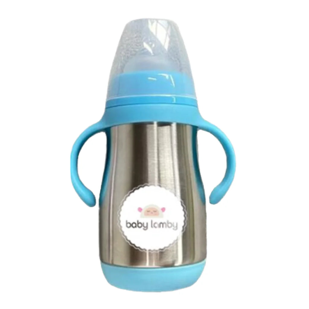 Baby Lamby Stainless Steel Baby Bottles - Environmentally-Safe - Dual Insulation