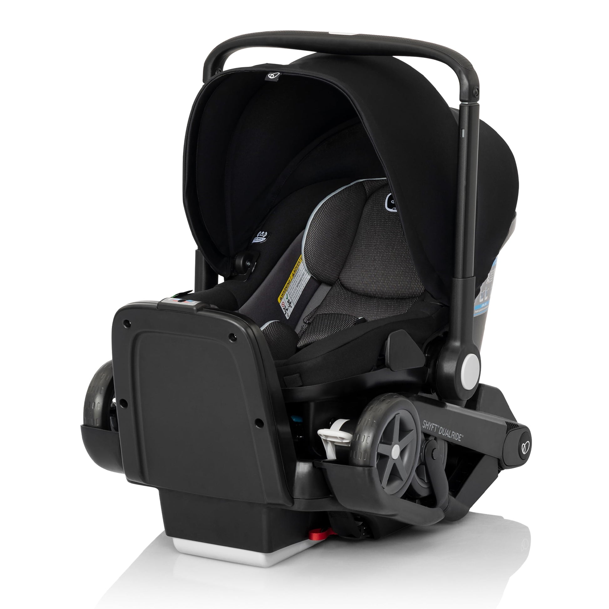 Shyft Dualride Infant Car Seat and Stroller Combo (Beaufort Black), Unisex